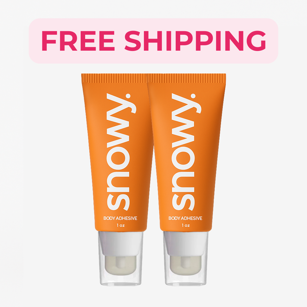 Snowy Body Adhesive: #1 Liquid Fashion Adhesive | Fashion Tape Alternative