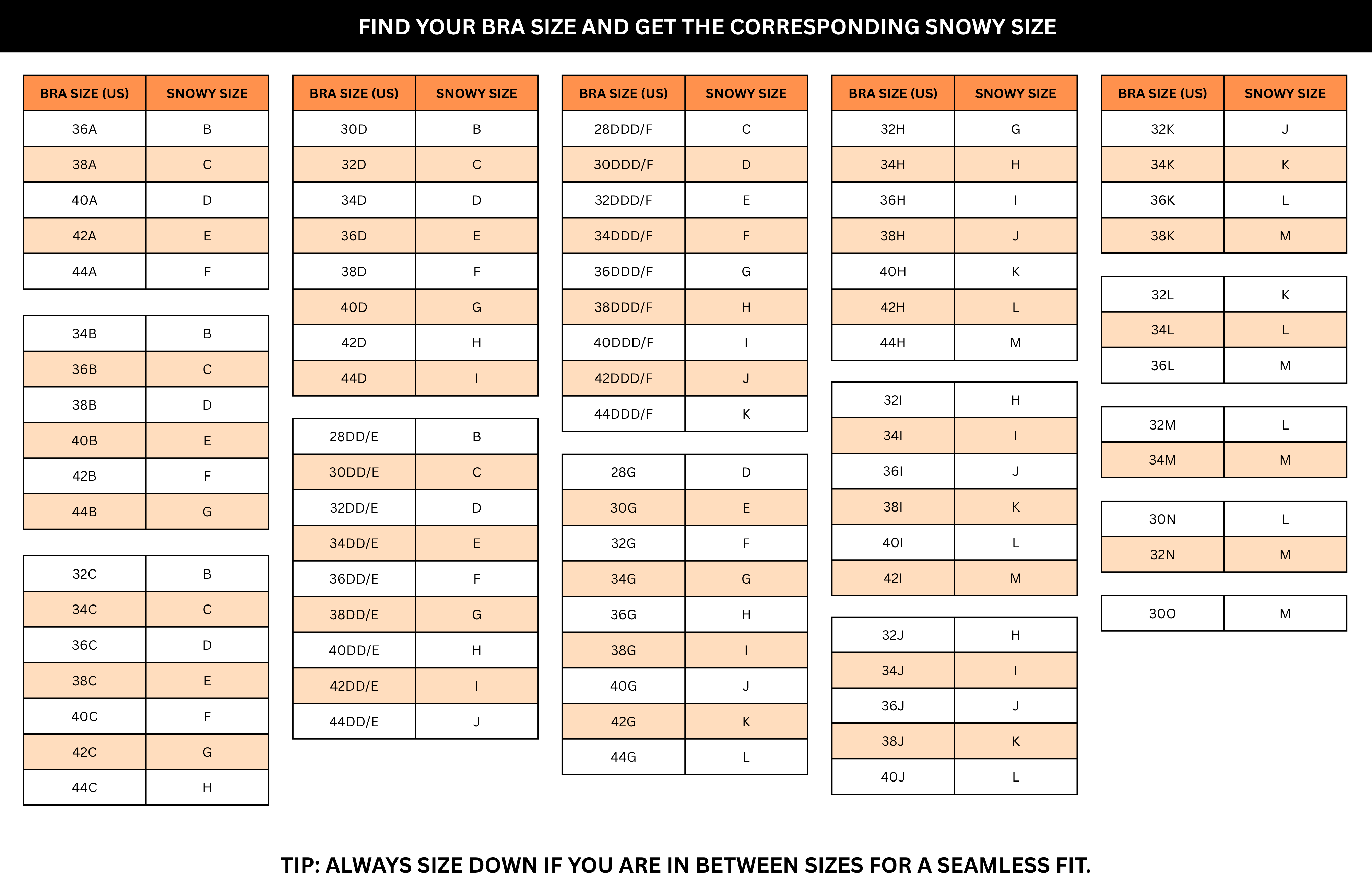 SNOWY Magic Lift Inserts | Lift Without Added Volume - Washable & Reusable