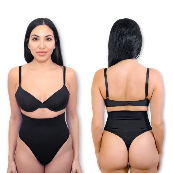 Sculpting Thong by SNOWY - Instant Tummy Tuck for Everyday Wear
