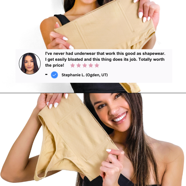 Sculpting Thong by SNOWY - Instant Tummy Tuck for Everyday Wear